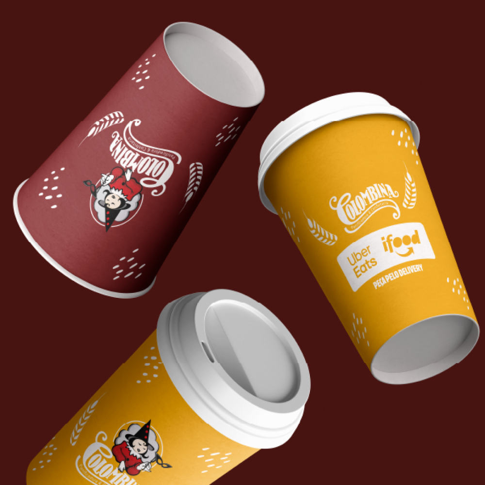 Glass Cup Colombina